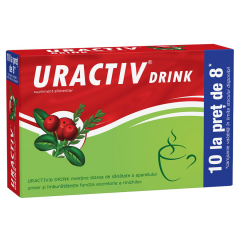 Uractiv Drink, 8 + 2 plicuri, Fiterman